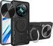Чехол Magnetic Shield для Realme 12 Plus 5G / RMX3867 бампер противоударный с подставкой кольцом Black