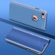 Чехол Mirror для iPhone 5 / 5s / SE книжка зеркальный Clear View Blue