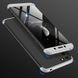Чехол GKK 360 для Huawei Y5p бампер противоударный Black-Silver