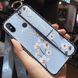 Чохол Lanyard для Xiaomi Mi Max 3 бампер з ремінцем Blue
