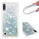 Чехол Glitter для Samsung Galaxy A10 2019 / A105 бампер Жидкий блеск Бирюзовый