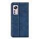 Чехол Taba Retro-Skin для Xiaomi Redmi Note 12S книжка с визитницей кожа PU синий