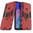 Чехол Iron Ring для Huawei P40 Lite E бампер противоударный с подставкой Red