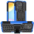 Чехол Armor для Xiaomi Redmi 10C бампер противоударный с подставкой Blue