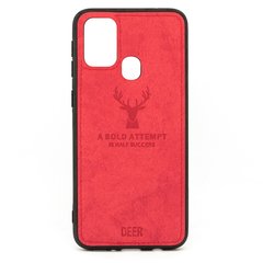 Чехол Deer для Samsung Galaxy M31 / M315 бампер противоударный Красный