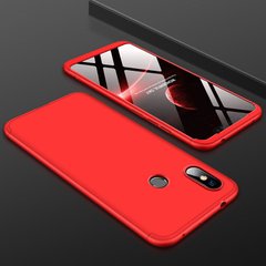Чехол GKK 360 для Xiaomi Redmi Note 6 Pro бампер оригинальный Red