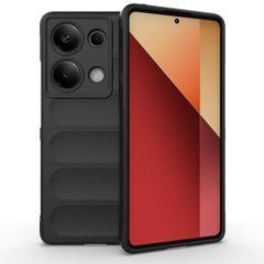 Чехол Wave Shield для Xiaomi Redmi Note 13 Pro 4G бампер противоударный Black