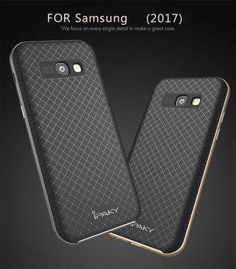 Чехол Ipaky для Samsung A7 2017 / A720 бампер оригинальный gray