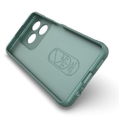 Чехол Wave Shield для Realme C61 / RMX3930 бампер противоударный Green