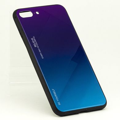 Чехол Gradient для Iphone 7 Plus / Iphone 8 Plus бампер накладка Purple-Blue