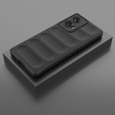 Чехол Wave Shield для Motorola Edge 50 Fusion бампер противоударный Black