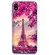Чехол Print для Xiaomi Redmi 7A силиконовый бампер Paris in Flowers