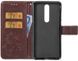 Чехол Clover для Nokia 3.1 Plus / TA-1104 Книжка кожа PU коричневый