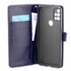 Чехол Idewei для OnePlus Nord N10 5G книжка кожа PU с визитницей синий