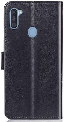 Чехол Clover для Samsung Galaxy M11 / M115 книжка кожа PU черный