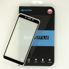 Защитное стекло Mocolo 5D Full Glue для Xiaomi Redmi 6A полноэкранное черное