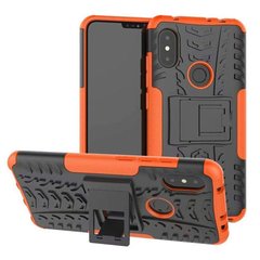 Чехол Armor для Xiaomi Redmi Note 6 Pro бампер противоударный Orange