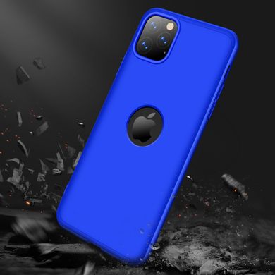 Чохол GKK 360 для Iphone 11 Pro Бампер оригінальний з вирізом Blue