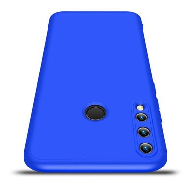 Чехол GKK 360 для Huawei P40 Lite E бампер противоударный Blue