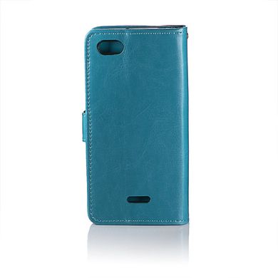 Чохол Idewei для Xiaomi Redmi 6A книжка шкіра PU блакитний