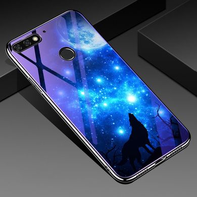 Чехол Glass-Case для Huawei Y6 Prime 2018 бампер оригинальный Wolf