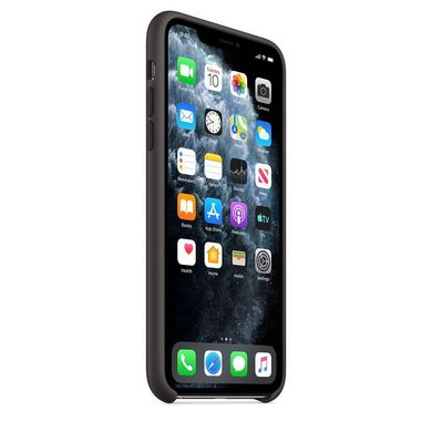Чехол Silicone Сase для Iphone 11 Pro бампер накладка Black