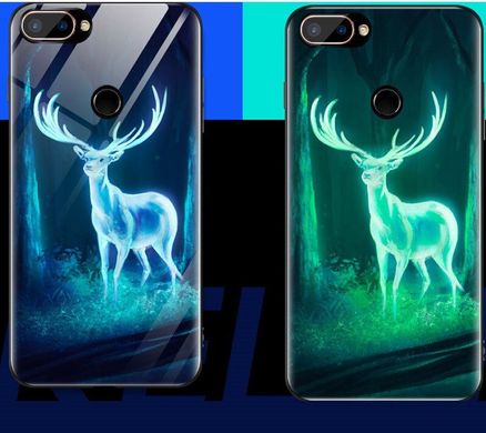 Чехол Glass-Case для Huawei Y6 Prime 2018 бампер оригинальный Glow Deer
