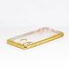 Чехол Luxury для Samsung Galaxy M20 Ультратонкий бампер Gold