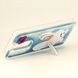 Чехол Glitter для Xiaomi Redmi 8 бампер жидкий блеск Заяц Синий