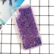 Чехол Glitter для Honor 8S бампер Жидкий блеск аквариум фиолетовый