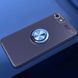 Чохол TPU Ring для Iphone 6 / 6s бампер оригінальний з кільцем Blue