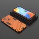 Чехол Bibercas Iron для Xiaomi Redmi 10C бампер противоударный с подставкой Orange