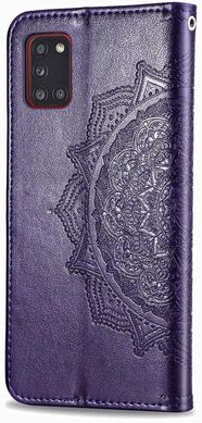 Чехол Vintage для Samsung Galaxy A31 2020 / A315F книжка кожа PU фиолетовый