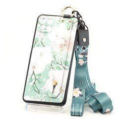 Чохол Lanyard для Samsung Galaxy M12 2021 / M127 бампер з ремінцем Turquoise