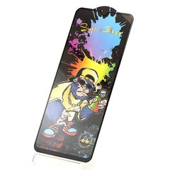 Защитное стекло AVG 6D Monkey Full Glue для Xiaomi Poco C65 полноэкранное черное