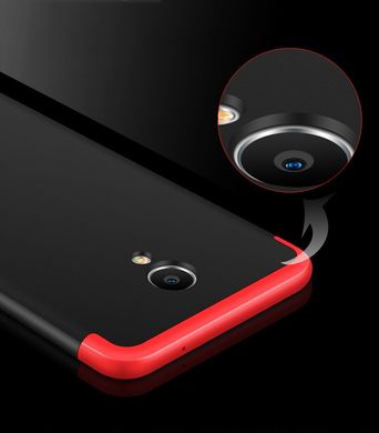 Чохол GKK 360 для Meizu M5 Note бампер оригінальний Black + Red