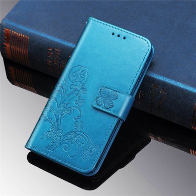 Чехол Clover для Xiaomi Redmi 9 книжка кожа PU голубой