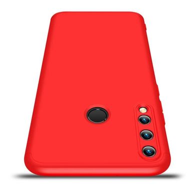 Чехол GKK 360 для Huawei P40 Lite E бампер противоударный Red