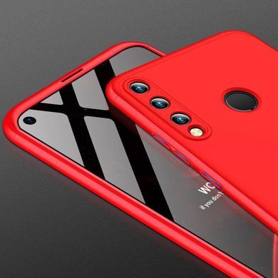 Чехол GKK 360 для Huawei P40 Lite E бампер противоударный Red