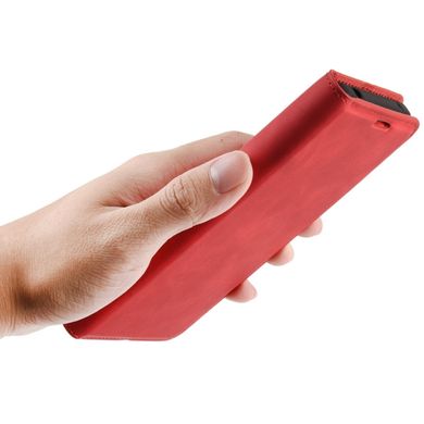 Чехол Taba Retro-Skin для Samsung Galaxy M12 2021 / M127 книжка кожа PU с визитницей красный