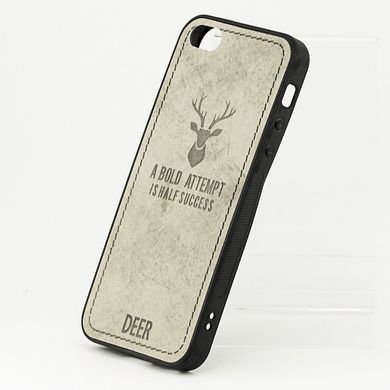 Чехол Deer для Iphone 5 / 5s / SE бампер накладка Gray
