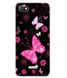 Чохол Print для Xiaomi Redmi 6A силіконовий бампер Butterflies Pink