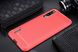 Чохол Carbon для Xiaomi Mi 9 Lite бампер оригінальний Red