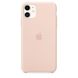 Чехол Silicone Сase для Iphone 11 бампер накладка Pink Sand