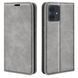 Чохол Taba Retro-Skin для Motorola Moto G54 / G54 Power книжка шкіра PU з візитницею сірий