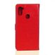 Чехол Idewei для Samsung Galaxy A11 / A115 книжка кожа PU красный