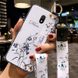 Чехол Lanyard для Samsung Galaxy J7 2017 / J730 бампер с ремешком White