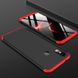Чехол GKK 360 для Xiaomi Redmi Note 6 Pro бампер оригинальный Black-Red