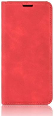 Чехол Taba Retro-Skin для Xiaomi Redmi Note 10 Pro книжка кожа PU с визитницей красный