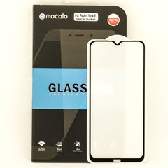 Захисне скло Mocolo 5D Full Glue для Xiaomi Redmi Note 8 повноекранне чорне